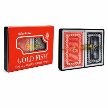 JOGO DE BARALHO EM PLASTICO, DECK DUPLO