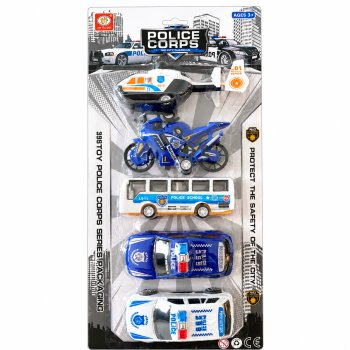KIT POLICIAL 5PCS