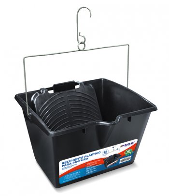 RECIPIENTE PLASTICO PARA PINTURA 15L
