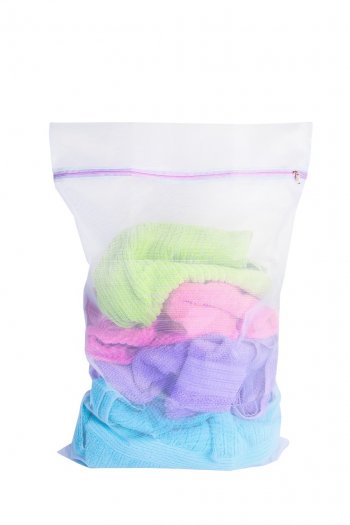 Saco p/ Lavar  Roupas c/ Ziper