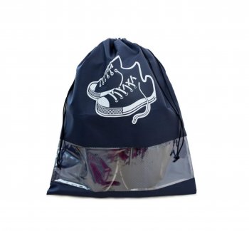 Protetor p/ tênis  - Saco c/ Visor - Cinza