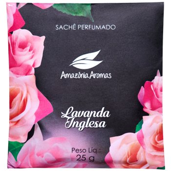 SACHÊ PERFUMADO AMAZÔNIA AROMAS 25G LAVANDA