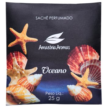 SACHÊ PERFUMADO AMAZÔNIA AROMAS 25G OCEANO